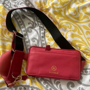 Kristina.d JULIAN Belt Bag Pink Convertible Wallet Clutch